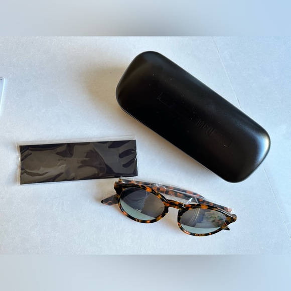 New Designer McQ Round Tortoise Shell Orange Sunglasses - Picture 4 of 4